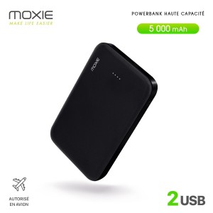 5000mAh  black powerbank