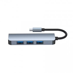 USB-C Hub with  4 ports USB 3.0