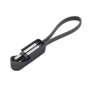 Porte clef ouvre bouteille avec cable data Type-C / lightning