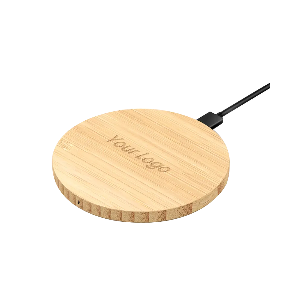 10W bamboo induction charger