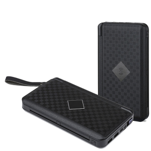 10000mAh Solar powerbank-black