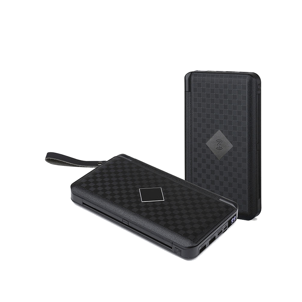 10000mAh Solar powerbank-black