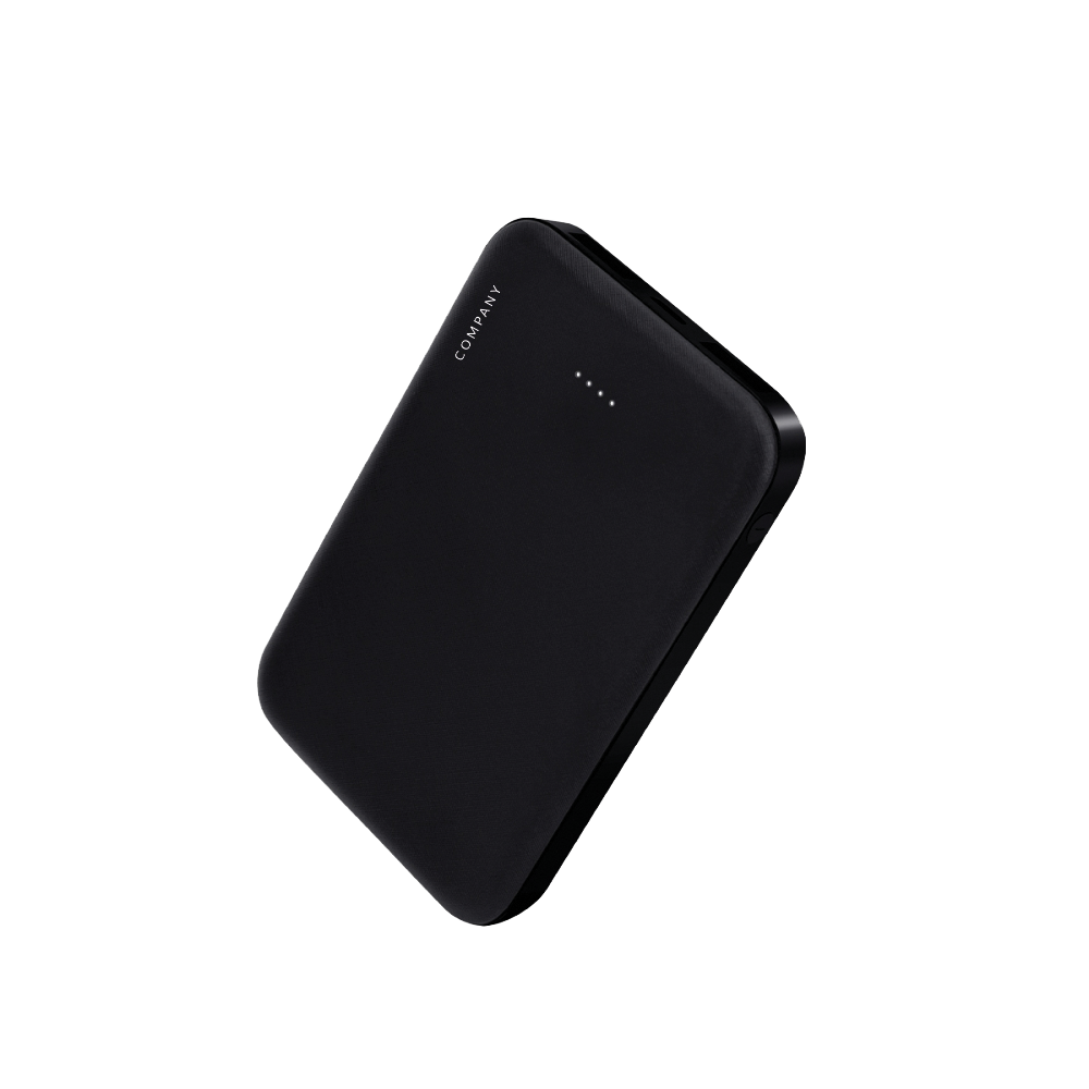 5000mAh  black powerbank