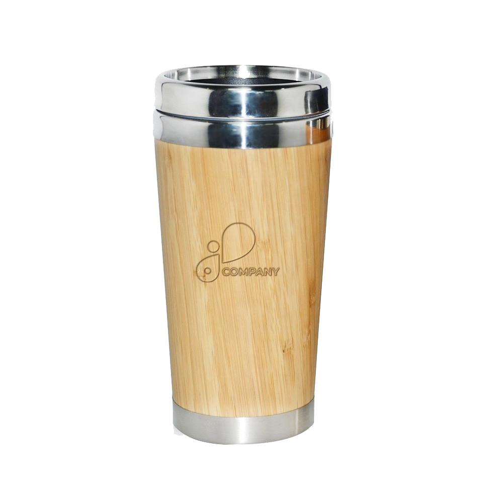 Isothermal mug in bamboo