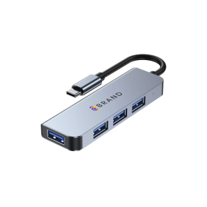 Hub USB-C avec 4 ports USB 3.0