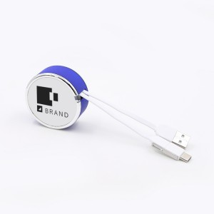 3 in 1 retractable cable  data + Storage box