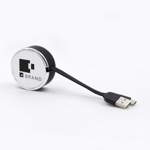 3 in 1 retractable cable  data + Storage box