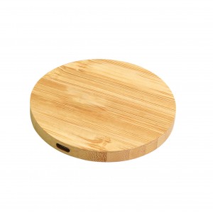 10W bamboo induction charger