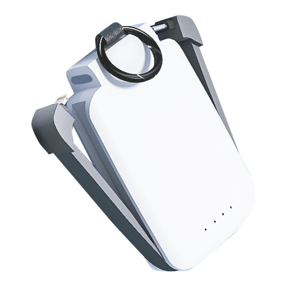 copy of Eco friendly Keychain Mini Power Bank  2000mah Dual USB Portable Charger