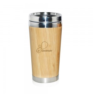 Mug isotherme en bambou 450ml