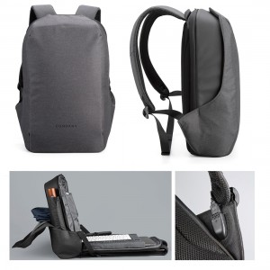 Anti theft backpack  for laptop compartment 15”.6
