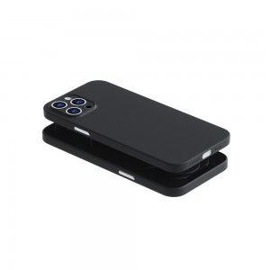 Coque ultrafine en TPU pour iPhone - Noir