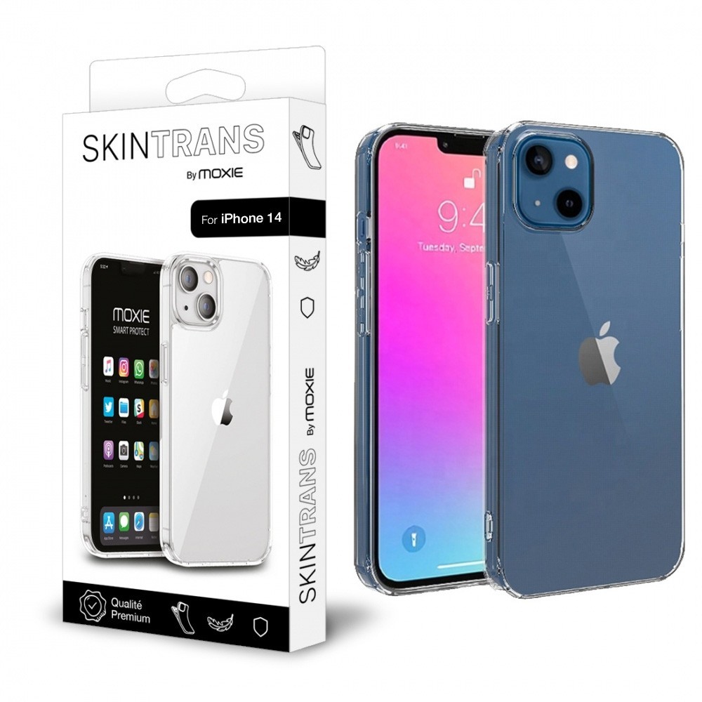 Coque TPU transparente ultra fine pour iPhone