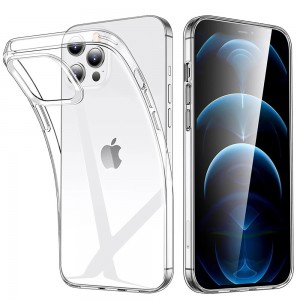 Coque TPU transparente ultra fine pour iPhone