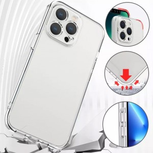 Coque renforcée Moxie transparente en TPU et Polycarbonate pour Apple iPhone